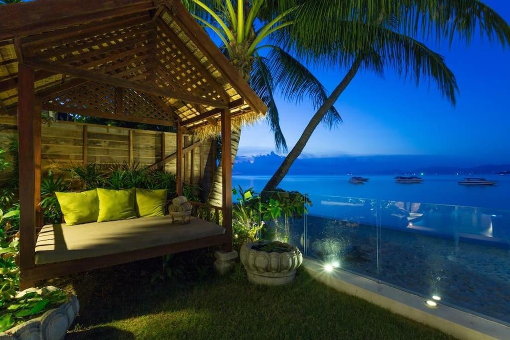 Beachfront Villa Charmant With Private Pool 苏梅岛 外观 照片